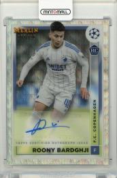 2022-23 TOPPS Merlin UEFA Roony Bardghji Autographs Wave Refractors #ACRB【77/150】 F.C. Copenhagen