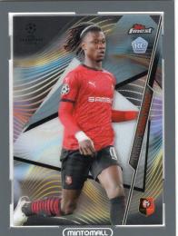 2020-21 Topps Finest UEFA Champions League  Eduardo Camavinga Base #71 RC
