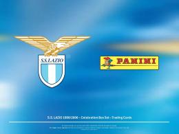 ◆予約◆SOCCER 2025 PANINI ITALY S.S. LAZIO 1999/2000 CELEBLATION BOX SET