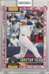 2026 Topps Japan Christian Yelich Cherry Blossom #154【51/99】 Milwaukee Brewers