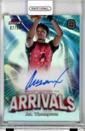 2022-23 Topps Finest Overtime Elite Ausar Thompson FAA-AUT Arrivals Autograph【67/99】※裏面汚れ有り