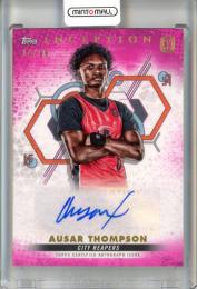 2022-23 Topps Inception Overtime Elite Ausar Thompson IA-AUT1 Base Inception Autograph Magenta【14/99】