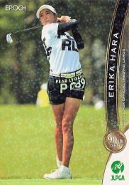 2021 エポック JLPGA 日本女子ゴルフ協会 オフィシャルトレーディングカード #03 原英莉花 パラレル版 レギュラーカード