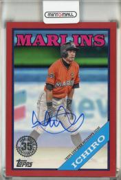 2023 Topps Update Ichiro '88 Topps Baseball Autographs Red #88BAUI【03/25】 Miami Marlins