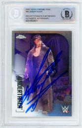 2020 TOPPS Chrome WWE Undertaker Beckett Authentic Autograph【#66】