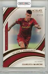 2022-23 PANINI Immaculate Collection Gianluca Mancini Milestones #5【02/25】 AS Roma