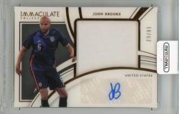 2022-23 PANINI Immaculate Collection John Brooks Premium Swatch Autographs #30【10/67】 United States