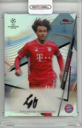 2020-21 TOPPS Finest UEFA Champions League Joshua Zirkzee Autographs #FAJZ FC Bayern Munchen
