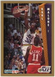 1992-93 Fleer #225 Karl Malone