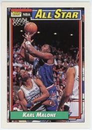 1992-93 Topps #123 Karl Malone AS