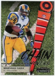 2021 Panini Contenders Chain Movers #CMMFA Marshall Faulk
