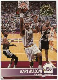 1994-95 Hoops Supreme Court #SC48 Karl Malone
