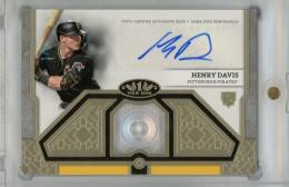 2024 Topps Tier One Henry Davis Autograph Relics Buttons RC #T1ARHD【1/5】