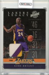 2009-10 PANINI Season Update Kobe Bryant Lakers Legacy Jerseys Prime #1【40/49】《角にダメージなどあり》 Los Angeles Lakers