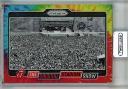 2025 Panini Prizm The Rolling Stones The Rolling Stones The Original Stadium Show Prizms Tie-Dye #6 Niedersachsenstadion【13/49】