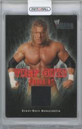 2004 FLEER WWE Chaos Tuff Guys Event Worn Memorabilia / TRIPLE H  《やや難あり》