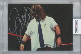 1998 COMIC IMAGES WWF Superstarz Autographs / MANKIND  《難あり》