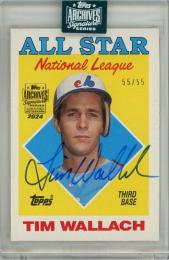 2024 Topps Archives Signature Series Retired Player Edition Tim Wallach Autographs #399【55/55】
