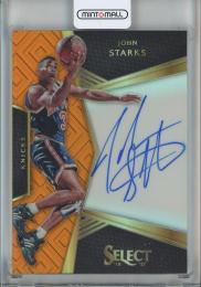 2016-17 Panini Select John Starks Signatures Prizms Orange #4【58/60】 New York Knics