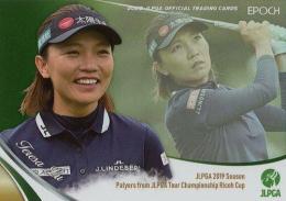 2020 エポック JLPGA 日本女子ゴルフ協会 オフィシャルトレーディングカード #SP-LUT テレサ ルー インサートカード(ホログラフィカ)