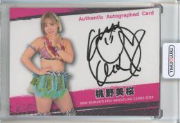 BBM 2024 女子プロレスカード 桃野美桜 直筆サインカード【62/98】