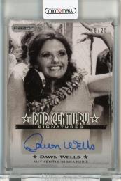 2010 Razor Pop Century Dawn Wells Silver Autographs #AUDW1【18/25】