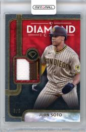 2023 Topps Diamond Icons Juan Soto #SPR-JSO Single-Player Relics Red Parallel【3/5】 Padres