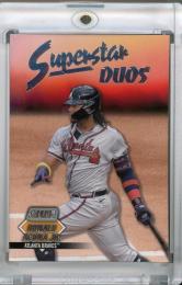2021 Topps Stadium Club Atlanta Braves Ronald Acuna Jr. Superstar Duos