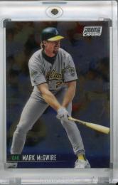 2021 Topps Stadium Club Oakland Athletics Mark Mcgwire Base Chrome