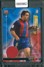 2003-04 Panini Japan Mega Fichas La Liga Xavi Camiseta #CC5【96/400】 FC Barcelona