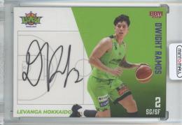 BBM × B.LEAGUE TRADING CARDS 2023-24 SEASON FAST BREAK 1st Half ドワイト・ラモス 直筆サインカード/通常版【21/70】 レバンガ北海道