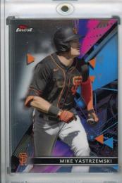 2021 Topps Finest San Francisco Giants Mike Yastrzemski Extended Base