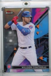 2021 Topps Finest Chicago Cubs Willson Contreras Extended Base