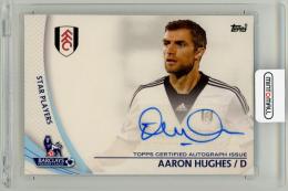 2013-14 Topps Premier Gold Aaron Hughes Autographs【SP-AH】 Fulham