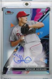 2021 Topps Finest Philadelphia Phillies Spencer Howard Finest Autographs