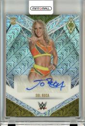 2023 PANINI CHRONICLES WWE PHOENIX Sol Ruca PA-SOL RC Autograph Mojo【01/25】《ファーストナンバー!》