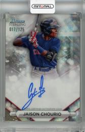 2023 Topps Bowman Sterling Jaison Chourio Prospect Autographs Wave #PA-JCO【017/125】 Cleveland Guardians