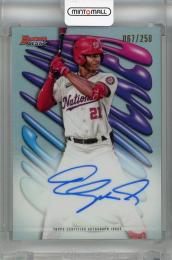 2023 Topps Bowman’s Best  Elijah Green Shellacked Autographs #SHA-EG【067/250】 Washington Nationals