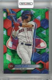 2023 Topps Bowman’s Best  Marcelo Mayer Top Prospects Green Mini-Diamond #TP-19【08/99】 Boston Red Sox