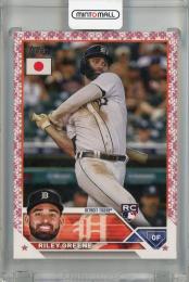 2023 Topps Baseball Japan Edition Riley Greene Cherry Blossoms #119 RC【04/99】 Detroit Tigers