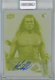 2022 Upper Deck AEW  Griff Garrison Yellow Printing Plate #79(1of1) 1/1