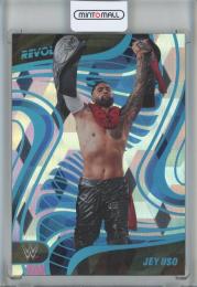 2023 Panini Revolution WWE  Jey Uso Cubic Parallels #55 5/49