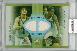 2006-07 UPPER DECK Reflections Andrew Bogut & Michael Redd Dual Game Used Memorabilia【04/50】