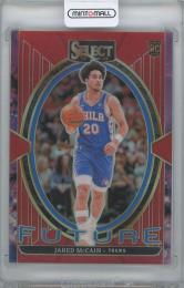 2024-25 PANINI Select Select Future Red Prizms / JARED McCAIN(Philadelphia 76ers) 【04/99】
