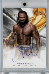 2019 Topps WWE Undisputed  Jinder Mahal Autographs #AJM 188/199