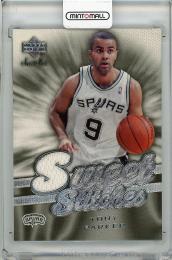 2007-08 UPPER DECK Sweet Shot Tony Parker Game Used Mermorabilia