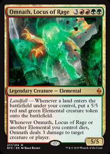 MTG 怒りの座、オムナス  英語  foil版 ミントモール / MINT GAMES MTG(東日本橋) / 【BFZ】【ENG
