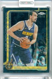 2025-26 Topps Chrome Dario Saric #77 Base Refractors RayWave Black  Parallel【09/10】 Nuggets