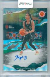 2025 Topps Chrome Mcdonald's All American Basketball Mia Pauldo #WT-MP Winning Tags Autograph Card