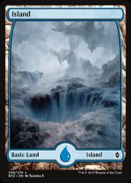 【BFZ】【ENG】【Foil】《島/Island》No.259 フルアート